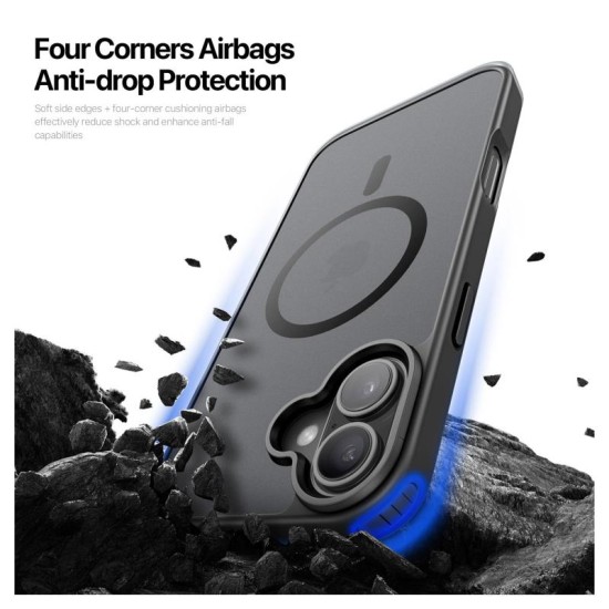 Θήκη TPU & PC Dux Ducis Yind Magnetic MagSafe Apple iPhone 17 Μαύρο Θήκη TPU & PC Dux Ducis Yind Magnetic MagSafe Apple iPhone 17 Μαύρο
