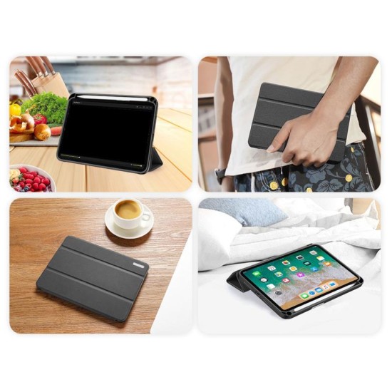 Θήκη TPU Flip Shock Proof Dux Ducis Domo Apple iPad Mini 6/ Mini 7 8.3" Μαύρο Θήκη TPU Flip Shock Proof Dux Ducis Domo Apple iPad Mini 6/ Mini 7 8.3" Μαύρο
