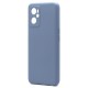 Θήκη Liquid Silicon inos Realme 9i L-Cover Γκρι-Μπλε Θήκη Liquid Silicon inos Realme 9i L-Cover Γκρι-Μπλε