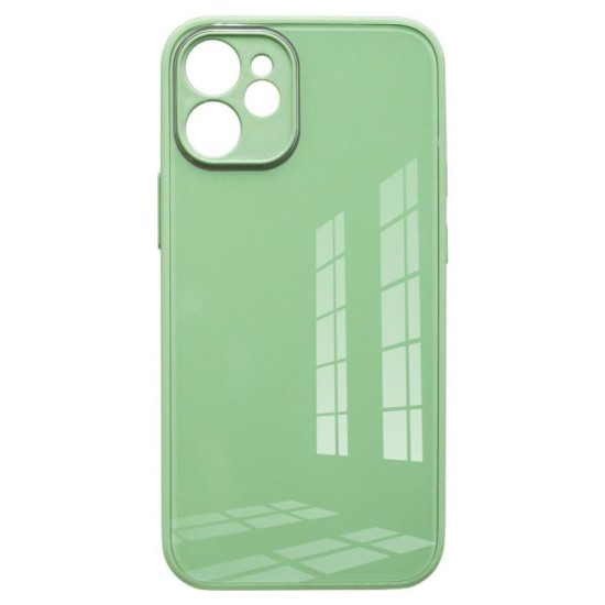 Θήκη TPU & Glass inos Apple iPhone 12 mini CamGuard Ανοικτό Πράσινο Θήκη TPU & Glass inos Apple iPhone 12 mini CamGuard Ανοικτό Πράσινο
