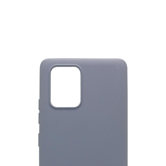 Θήκη Liquid Silicon inos Samsung G770F Galaxy S10 Lite L-Cover Γκρι-Μπλε Θήκη Liquid Silicon inos Samsung G770F Galaxy S10 Lite L-Cover Γκρι-Μπλε
