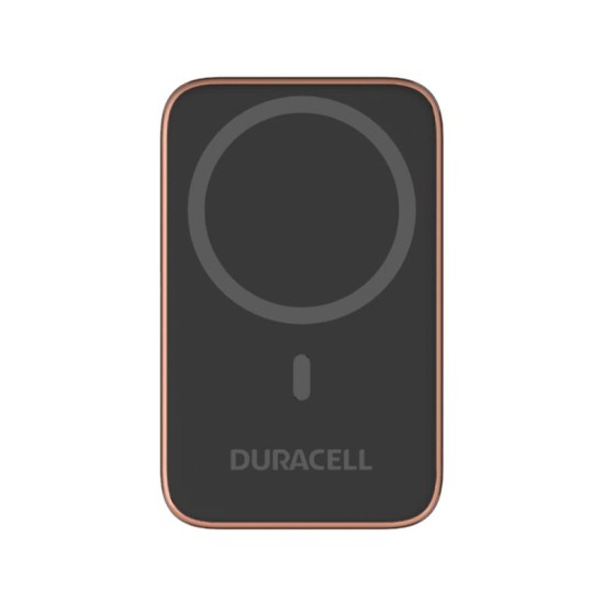 Φορτιστής Ανάγκης Duracell Magnetic MagSafe Micro 5 12W 5000mAh με Βραχίονα Στήριξης Μαύρο Φορτιστής Ανάγκης Duracell Magnetic MagSafe Micro 5 12W 5000mAh με Βραχίονα Στήριξης Μαύρο