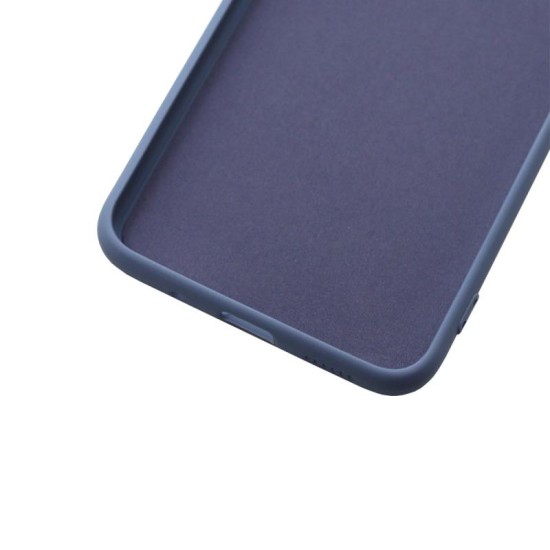 Θήκη Liquid Silicon inos Xiaomi Redmi 12C L-Cover Ματ Γκρι-Μπλε Θήκη Liquid Silicon inos Xiaomi Redmi 12C L-Cover Ματ Γκρι-Μπλε