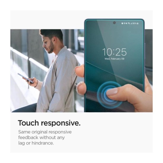 Tempered Glass Full Face Spigen Glas.tR EZ-FIT Samsung S938B Galaxy S25 Ultra 5G (2 τεμ.) Tempered Glass Full Face Spigen Glas.tR EZ-FIT Samsung S938B Galaxy S25 Ultra 5G (2 τεμ.)