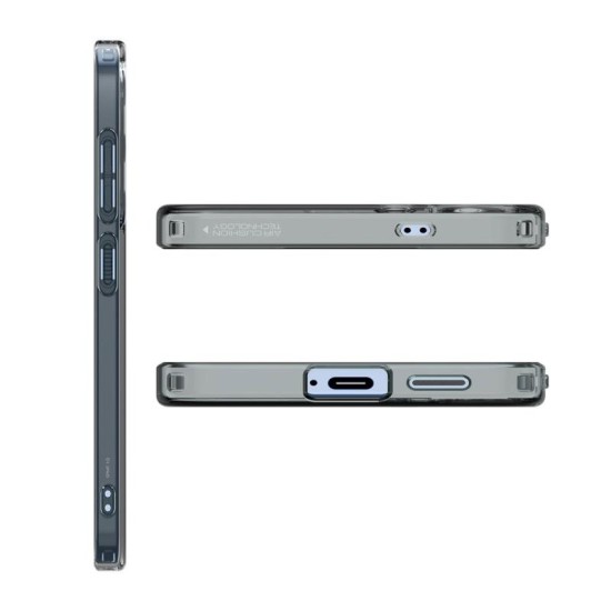 Θήκη TPU Spigen Liquid Crystal Samsung Galaxy S25 5G Διάφανο-Γκρι Θήκη TPU Spigen Liquid Crystal Samsung Galaxy S25 5G Διάφανο-Γκρι