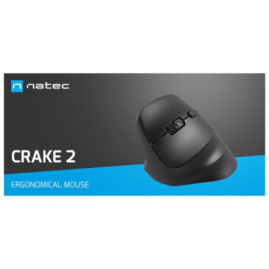 Ασύρματο Ποντίκι Natec Vertical Crake 2 NMY-2048 Μαύρο Ασύρματο Ποντίκι Natec Vertical Crake 2 NMY-2048 Μαύρο