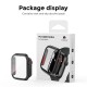 Θήκη PC με Tempered Glass Ahastyle WG115 Apple Watch 7/8/9 45mm Upgrade σε Ultra Μαύρο Θήκη PC με Tempered Glass Ahastyle WG115 Apple Watch 7/8/9 45mm Upgrade σε Ultra Μαύρο