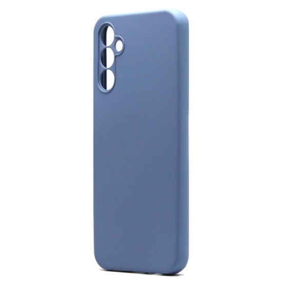 Θήκη Liquid Silicon inos Samsung A145R Galaxy A14 4G/ A146P Galaxy A14 5G L-Cover Γκρι-Μπλε Θήκη Liquid Silicon inos Samsung A145R Galaxy A14 4G/ A146P Galaxy A14 5G L-Cover Γκρι-Μπλε