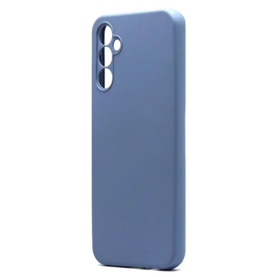 Θήκη Liquid Silicon inos Samsung A145R Galaxy A14 4G/ A146P Galaxy A14 5G L-Cover Γκρι-Μπλε Θήκη Liquid Silicon inos Samsung A145R Galaxy A14 4G/ A146P Galaxy A14 5G L-Cover Γκρι-Μπλε