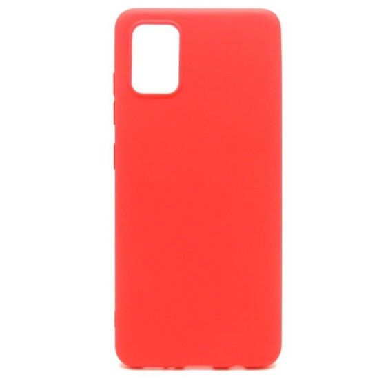 Θήκη Soft TPU inos Samsung A515F Galaxy A51 S-Cover Κόκκινο Θήκη Soft TPU inos Samsung A515F Galaxy A51 S-Cover Κόκκινο