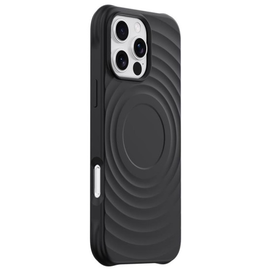 Θήκη TPU Shock Proof Devia Magnetic Apple iPhone 16 Pro Max Ripple Μαύρο Θήκη TPU Shock Proof Devia Magnetic Apple iPhone 16 Pro Max Ripple Μαύρο