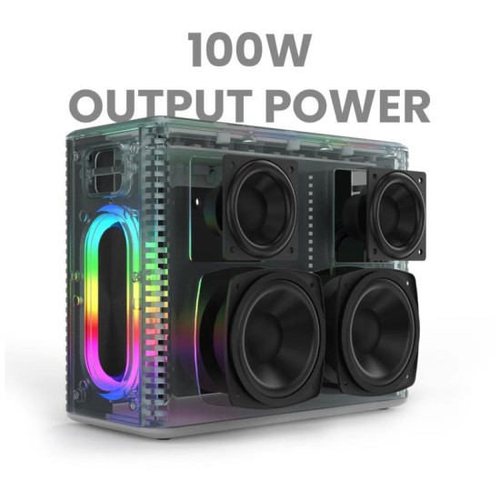 Φορητό Ηχείο Bluetooth HiFuture Music Box Karaoke BT 5.0 12000mAh 100W Μαύρο Φορητό Ηχείο Bluetooth HiFuture Music Box Karaoke BT 5.0 12000mAh 100W Μαύρο