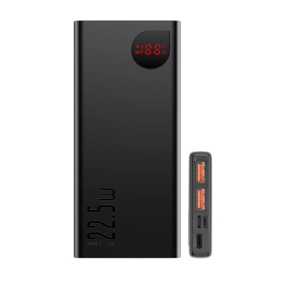 Φορτιστής Ανάγκης Baseus Adaman Metal 22.5W 10000mAh Μαύρο Φορτιστής Ανάγκης Baseus Adaman Metal 22.5W 10000mAh Μαύρο