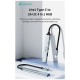 Hub USB C Devia EC707 4 σε 1 2xUSB A & 2xUSB C Lite1 Γκρι Hub USB C Devia EC707 4 σε 1 2xUSB A & 2xUSB C Lite1 Γκρι