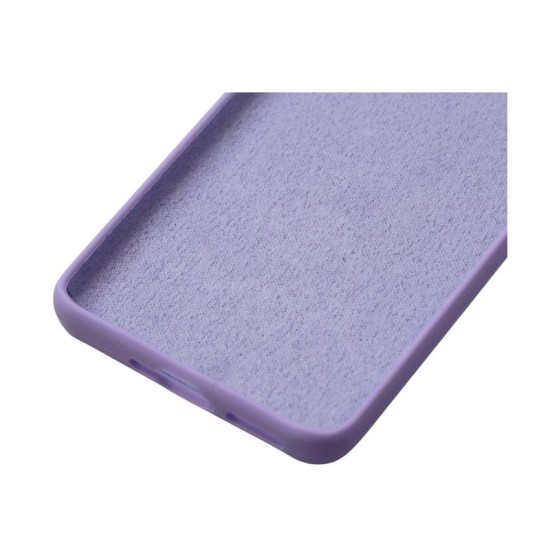 Θήκη Liquid Silicon inos Xiaomi Redmi Note 14 Pro Plus 5G Velvet Βιολετί