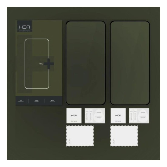 Tempered Glass Full Face Hofi Pro+ Samsung S721B Galaxy S24 FE 5G Μαύρο (2 τεμ.) Tempered Glass Full Face Hofi Pro+ Samsung S721B Galaxy S24 FE 5G Μαύρο (2 τεμ.)
