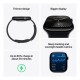 Apple Watch Series 10 GPS 46mm Aluminum Μαύρο με Sport Band Medium-Large Μαύρο Apple Watch Series 10 GPS 46mm Aluminum Μαύρο με Sport Band Medium-Large Μαύρο
