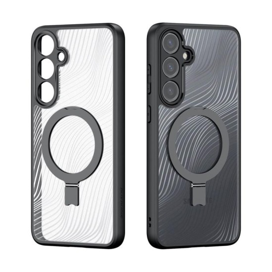 Θήκη TPU & PC Dux Ducis Aimo Magnetic MagSafe με Stand Samsung S921B Galaxy S24 5G Μαύρο Θήκη TPU & PC Dux Ducis Aimo Magnetic MagSafe με Stand Samsung S921B Galaxy S24 5G Μαύρο