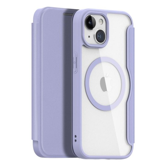 Θήκη Flip Dux Ducis Skin X Pro Wallet Apple iPhone 15 Plus Μωβ Θήκη Flip Dux Ducis Skin X Pro Wallet Apple iPhone 15 Plus Μωβ