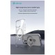 Θήκη TPU & PC Shock Proof Devia Magnetic Apple iPhone 16 Pro Clean με Stand Διάφανο
