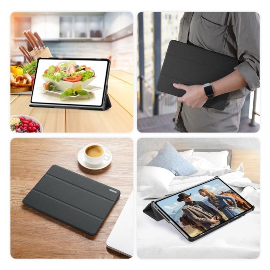 Θήκη TPU Flip Shock Proof Dux Ducis Domo Lenovo Tab Plus 11.50" Μαύρο Θήκη TPU Flip Shock Proof Dux Ducis Domo Lenovo Tab Plus 11.50" Μαύρο