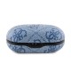 True Wireless Ακουστικά Bluetooth Guess Docking Station 4G Metal Μπλε