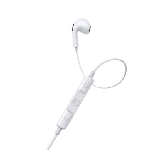 Hands Free Stereo Baseus Encok H17 3.5mm Λευκό Hands Free Stereo Baseus Encok H17 3.5mm Λευκό