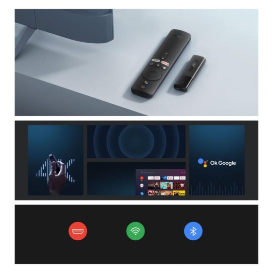 Xiaomi Mi TV Stick 4K Android 8GB MDZ27EU (2024) Μαύρο Xiaomi Mi TV Stick 4K Android 8GB MDZ27EU (2024) Μαύρο