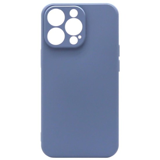 Θήκη Liquid Silicon inos Apple iPhone 13 Pro L-Cover Γκρι-Μπλε Θήκη Liquid Silicon inos Apple iPhone 13 Pro L-Cover Γκρι-Μπλε