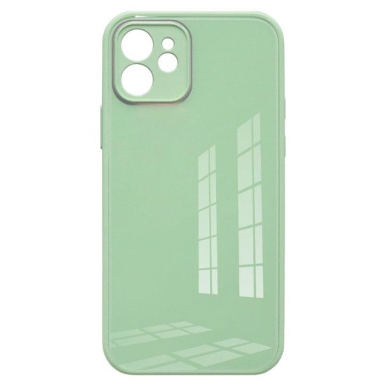 Θήκη TPU & Glass inos Apple iPhone 12 CamGuard Ανοικτό Πράσινο Θήκη TPU & Glass inos Apple iPhone 12 CamGuard Ανοικτό Πράσινο