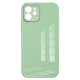 Θήκη TPU & Glass inos Apple iPhone 12 CamGuard Ανοικτό Πράσινο Θήκη TPU & Glass inos Apple iPhone 12 CamGuard Ανοικτό Πράσινο