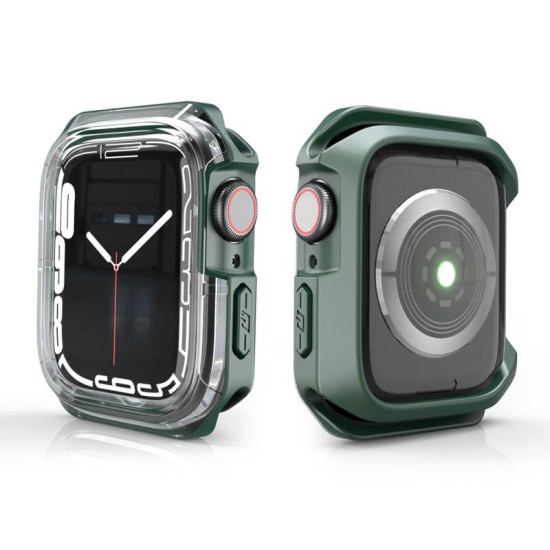 Θήκη TPU & PC Devia Sport Apple Watch 7/ 8/ 9 (45mm) Shock Proof Πράσινο Θήκη TPU & PC Devia Sport Apple Watch 7/ 8/ 9 (45mm) Shock Proof Πράσινο