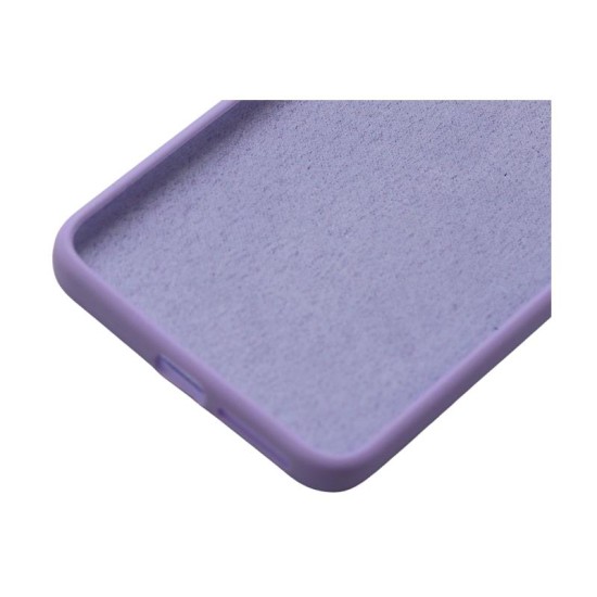 Θήκη Liquid Silicon inos Xiaomi Redmi Note 14 4G Velvet Βιολετί