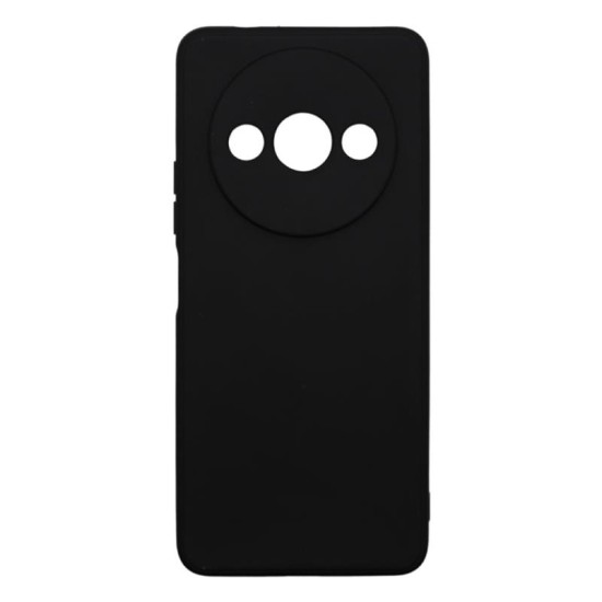 Θήκη Soft TPU inos Xiaomi Redmi A3 S-Cover Μαύρο Θήκη Soft TPU inos Xiaomi Redmi A3 S-Cover Μαύρο