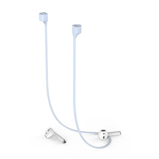 Strap Λαιμού Σιλικόνης AhaStyle PT74 Apple AirPods Magnetic Γαλάζιο Strap Λαιμού Σιλικόνης AhaStyle PT74 Apple AirPods Magnetic Γαλάζιο