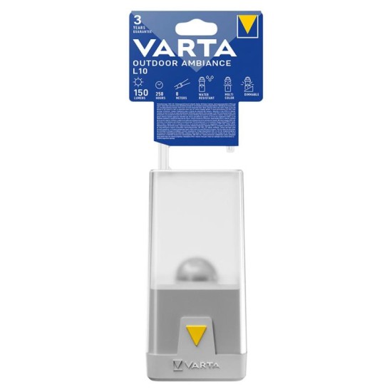 Φακός Varta Led Outdoor Ambiance L10 Camping Lantern Λευκό Φακός Varta Led Outdoor Ambiance L10 Camping Lantern Λευκό