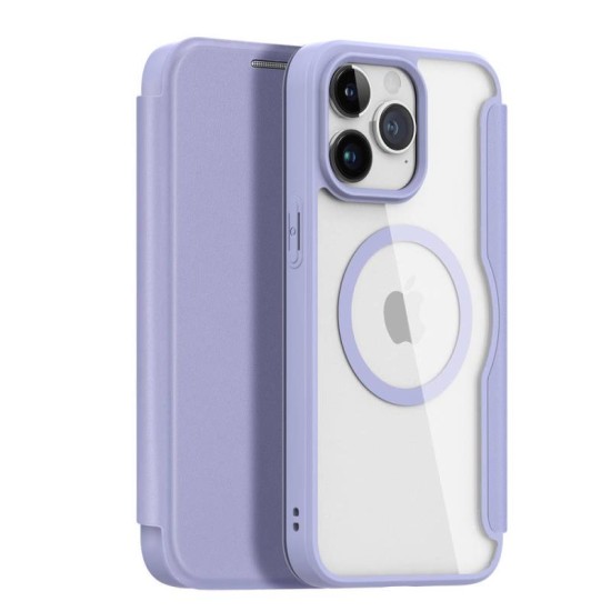 Θήκη Flip Dux Ducis Skin X Pro Wallet Apple iPhone 15 Pro Max Μωβ Θήκη Flip Dux Ducis Skin X Pro Wallet Apple iPhone 15 Pro Max Μωβ