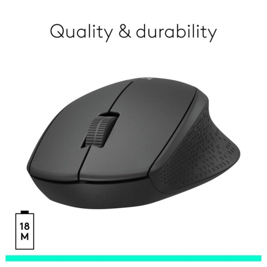 Ασύρματο Ποντίκι Logitech M331 Silent Plus Μαύρο Ασύρματο Ποντίκι Logitech M331 Silent Plus Μαύρο