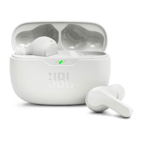 True Wireless Ακουστικά Bluetooth JBL Wave Beam Λευκό True Wireless Ακουστικά Bluetooth JBL Wave Beam Λευκό