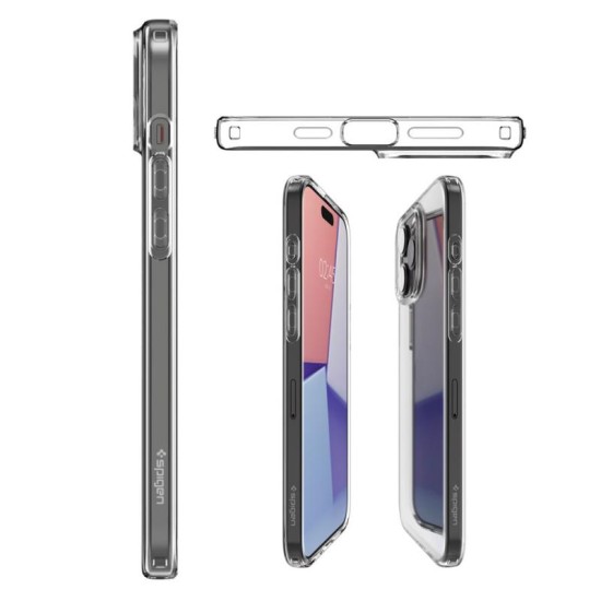 Θήκη TPU Spigen Liquid Crystal Apple iPhone 15 Pro Max Διάφανο Θήκη TPU Spigen Liquid Crystal Apple iPhone 15 Pro Max Διάφανο
