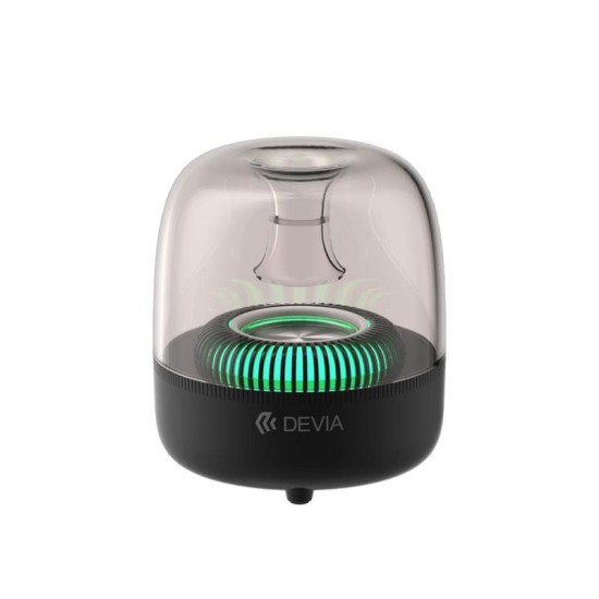 Φορητό Ηχείο Bluetooth Devia I-M2 EM046 5W Smart Διάφανο-Μαύρο Φορητό Ηχείο Bluetooth Devia I-M2 EM046 5W Smart Διάφανο-Μαύρο
