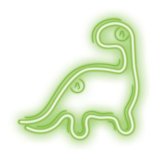 Neon LED Neolia NNE01 DINOSAUR (USB & On/Off) Πράσινο Neon LED Neolia NNE01 DINOSAUR (USB & On/Off) Πράσινο