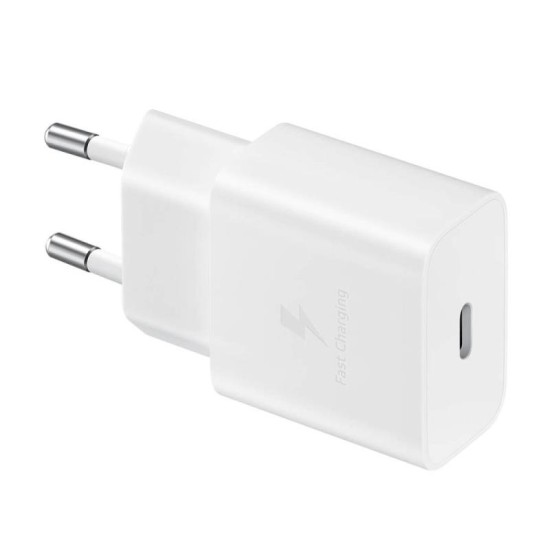 Φορτιστής Ταξιδίου Ταχείας Φόρτισης Samsung EP-T1510 15W PD με Έξοδο USB C 3A & Καλώδιο USB C Λευκό Φορτιστής Ταξιδίου Ταχείας Φόρτισης Samsung EP-T1510 15W PD με Έξοδο USB C 3A & Καλώδιο USB C Λευκό