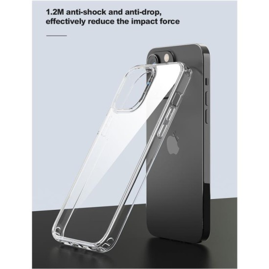 Θήκη TPU & PC Devia Apple iPhone 14 Plus Shock Proof Shark Διάφανο Θήκη TPU & PC Devia Apple iPhone 14 Plus Shock Proof Shark Διάφανο