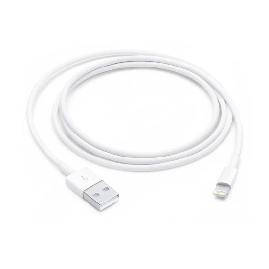 Kαλώδιο Apple MUQW3 USB A to Lightning 1m Λευκό Kαλώδιο Apple MUQW3 USB A to Lightning 1m Λευκό