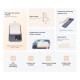 Φορτιστής Ανάγκης Ταχείας Φόρτισης Xiaomi Magnetic BHR9074GL 15W 6000mAh Λευκό