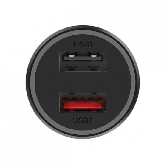 Φορτιστής Αυτοκινήτου Xiaomi Mi με Διπλή Έξοδο USB 37W CC06ZM Μαύρο Φορτιστής Αυτοκινήτου Xiaomi Mi με Διπλή Έξοδο USB 37W CC06ZM Μαύρο