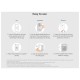 Ασύρματο Κουδούνι Πόρτας Xiaomi Smart Doorbell 3S με Κάμερα & Wi-Fi BHR7068GL Μαύρο