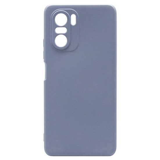 Θήκη Liquid Silicon inos Xiaomi Poco F3/ Mi 11i L-Cover Γκρι-Μπλε Θήκη Liquid Silicon inos Xiaomi Poco F3/ Mi 11i L-Cover Γκρι-Μπλε