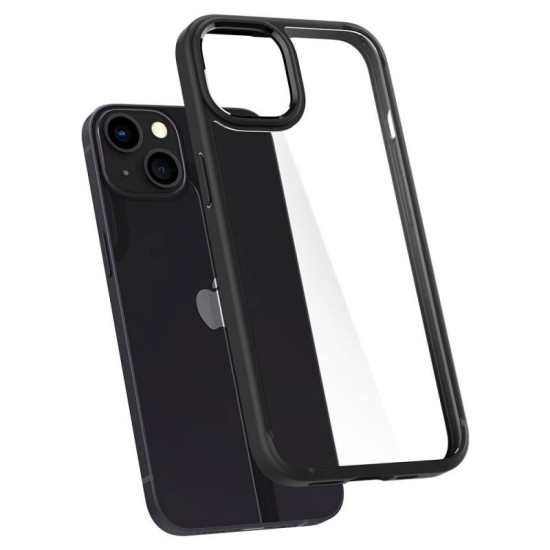 Θήκη TPU & PC Spigen Ultra Hybrid Apple iPhone 13 Διάφανο-Μαύρο Θήκη TPU & PC Spigen Ultra Hybrid Apple iPhone 13 Διάφανο-Μαύρο